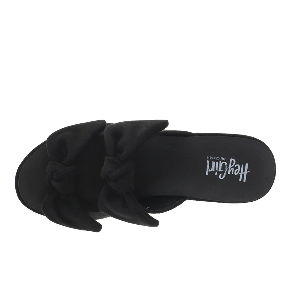 Put A Bow On It Block Heel Sandals - Image 4