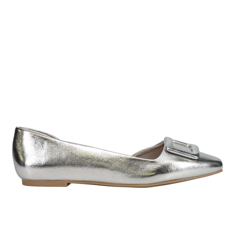 Raelynn Metallic Slip On Flats