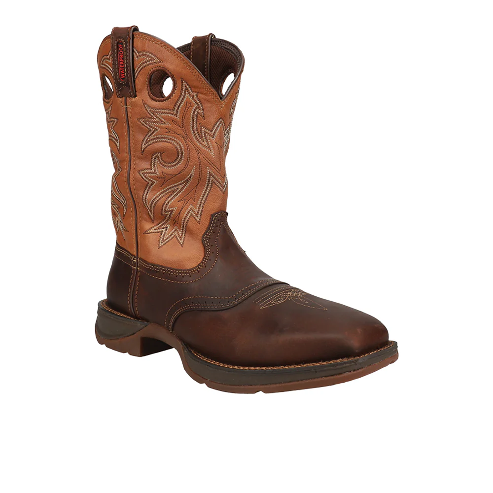 Rebel Wellington Square Toe Boots - Image 2