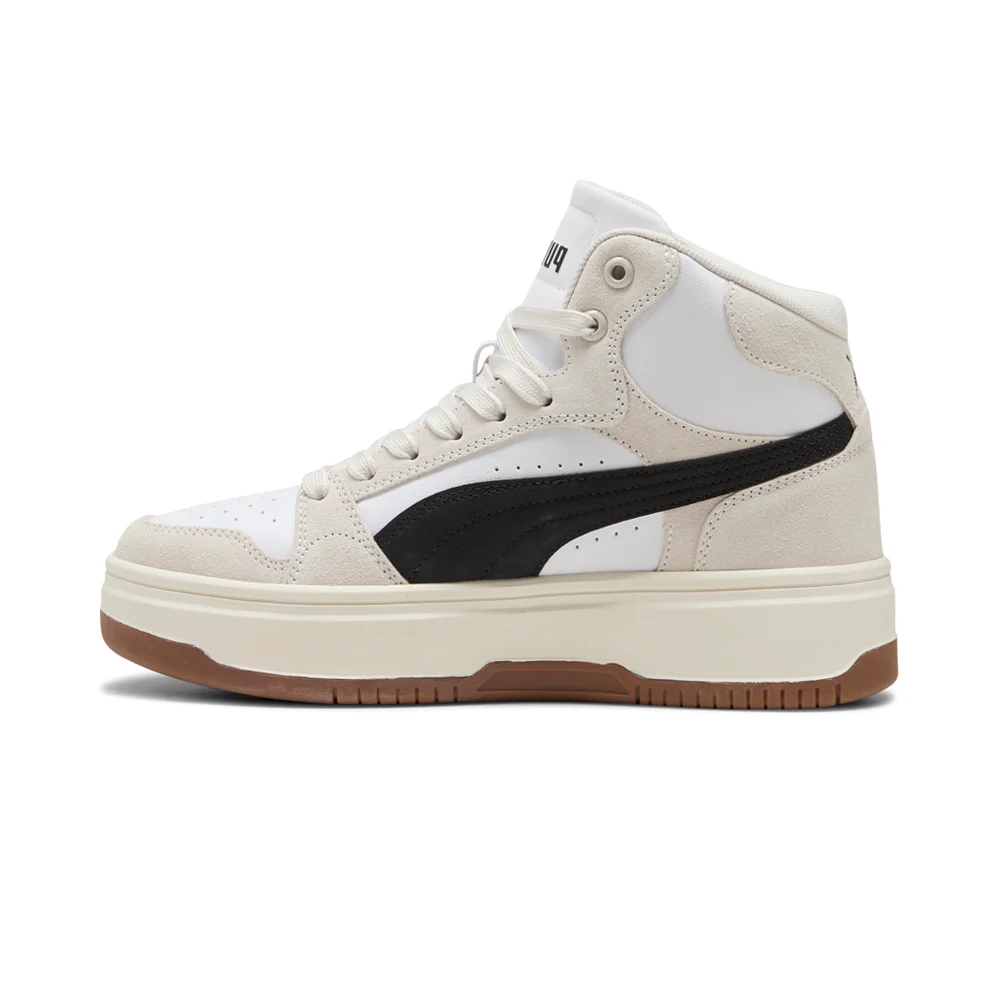 Rebound Femme Mid Suede Platform Sneakers - Image 3