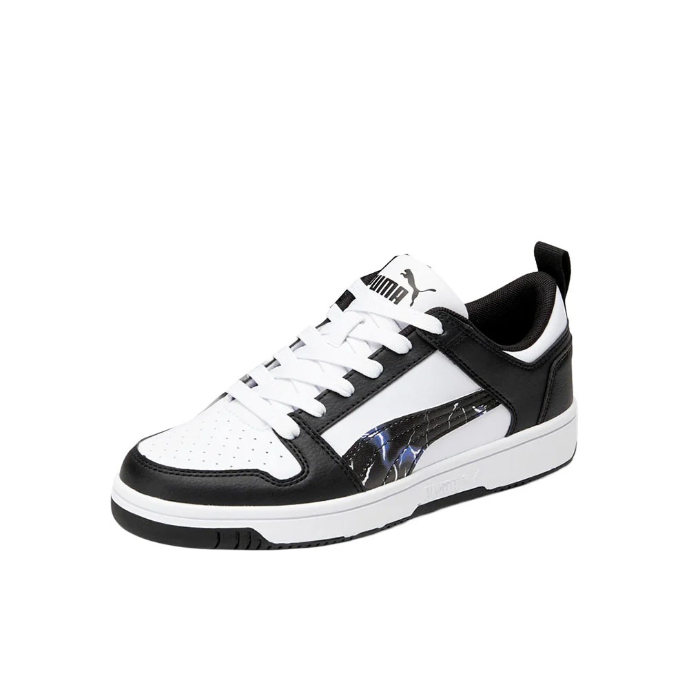 Rebound Layup Lo Heat Lightning Lace Up Sneakers (Big Kid) - Image 2