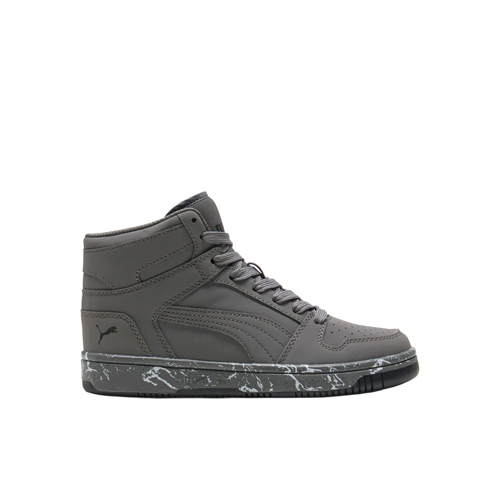 Rebound Layup Marble Nubuck High Top Sneakers (Big Kids)