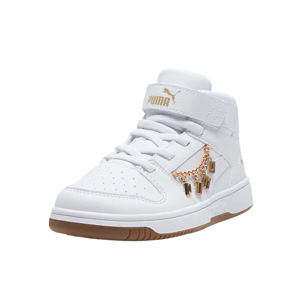 Rebound Layup SL Shine Bright High Top Sneakers (Little Kid-Big Kid) - Image 2