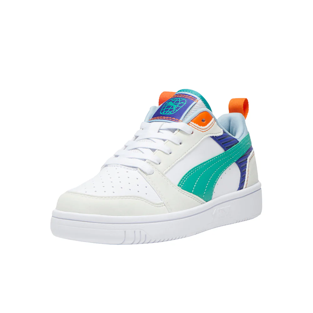 Rebound V6 Lo Ready, Set, Better II Lace Up Sneakers (Big Kid) - Image 2
