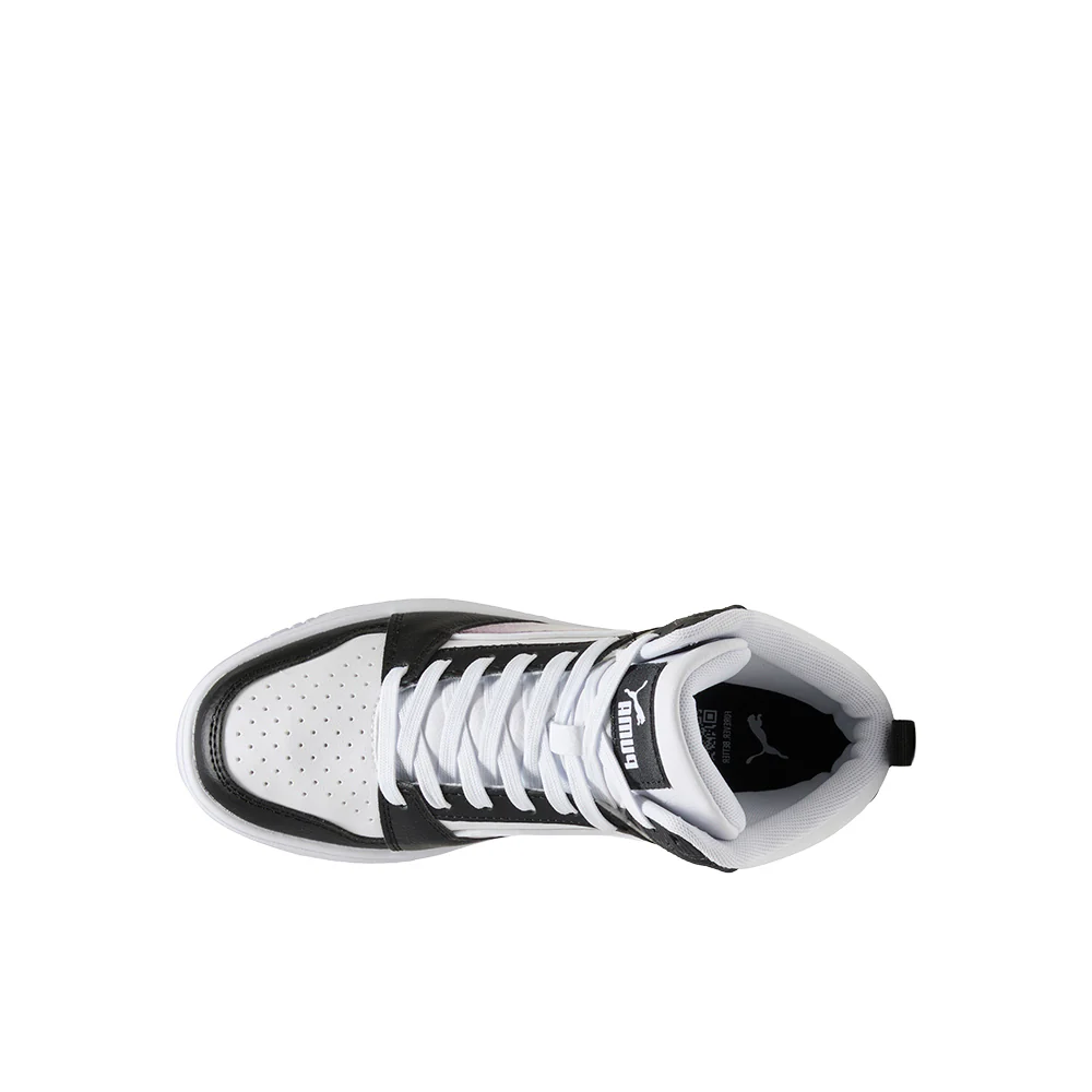 Rebound V6 Mid Sequins Lace Up Sneakers (Big Kid) - Image 4