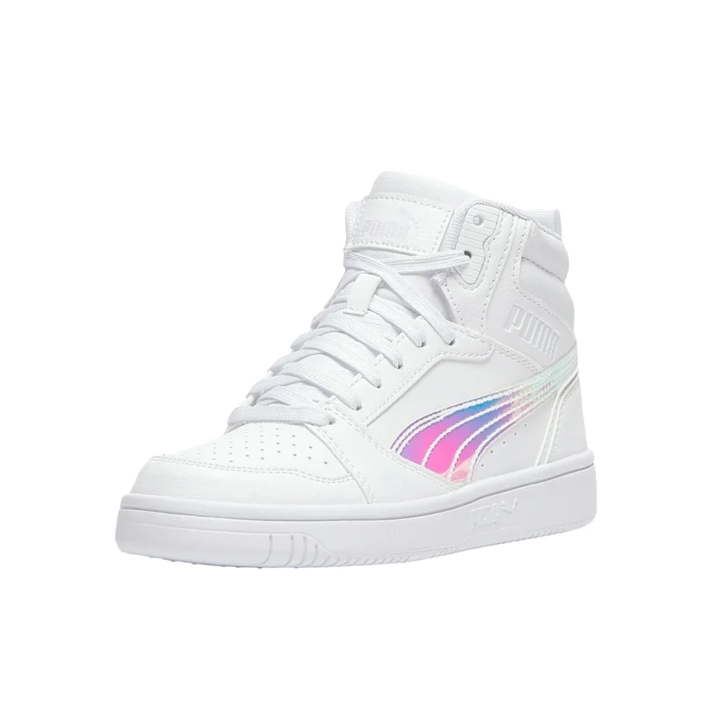 Rebound V6 Shine High Top Sneakers (Big Kid) - Image 2