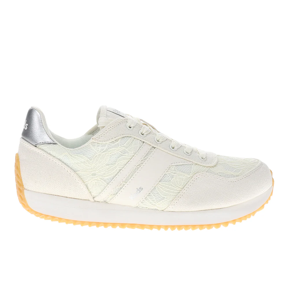 Rena Floral Lace Up Sneakers