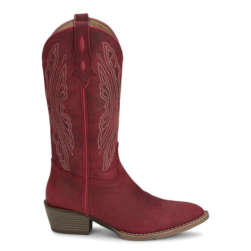 Renie Embroidered 12 Inch Round Toe Cowboy Boots