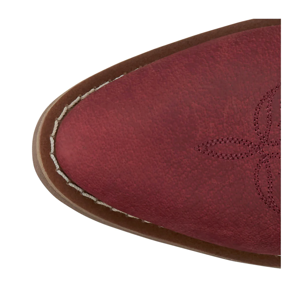 Renie Embroidered 12 Inch Round Toe Cowboy Boots - Image 4