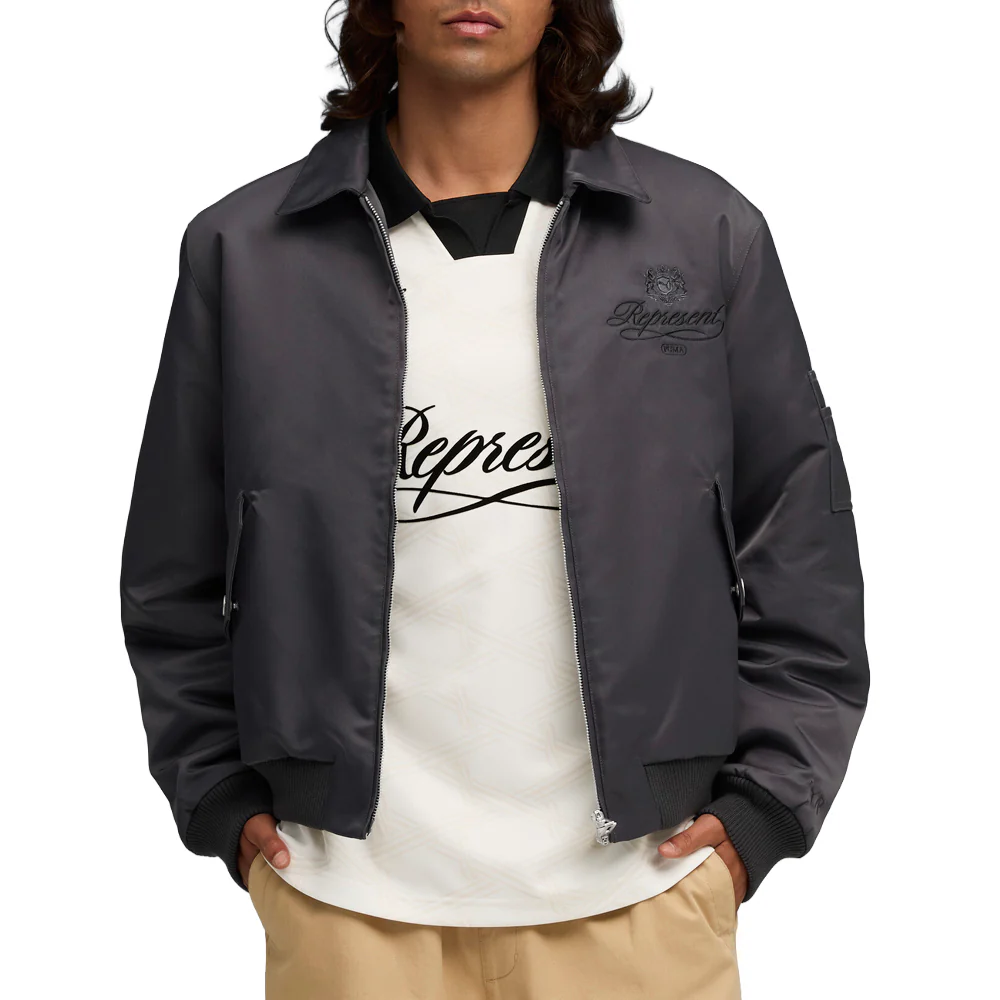 Represent Full Zip Bomber Jacket - Image 3