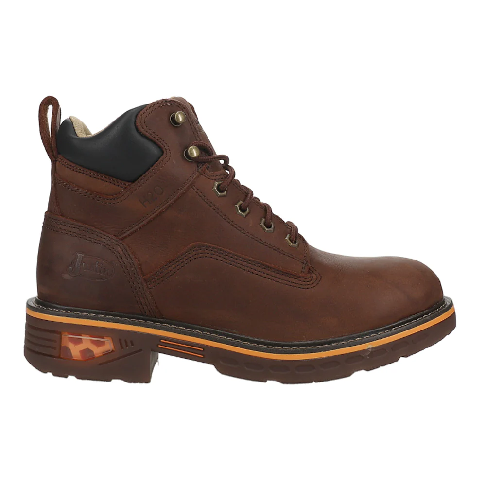 Resistor 6 Inch Waterproof Lace Up Work Boots