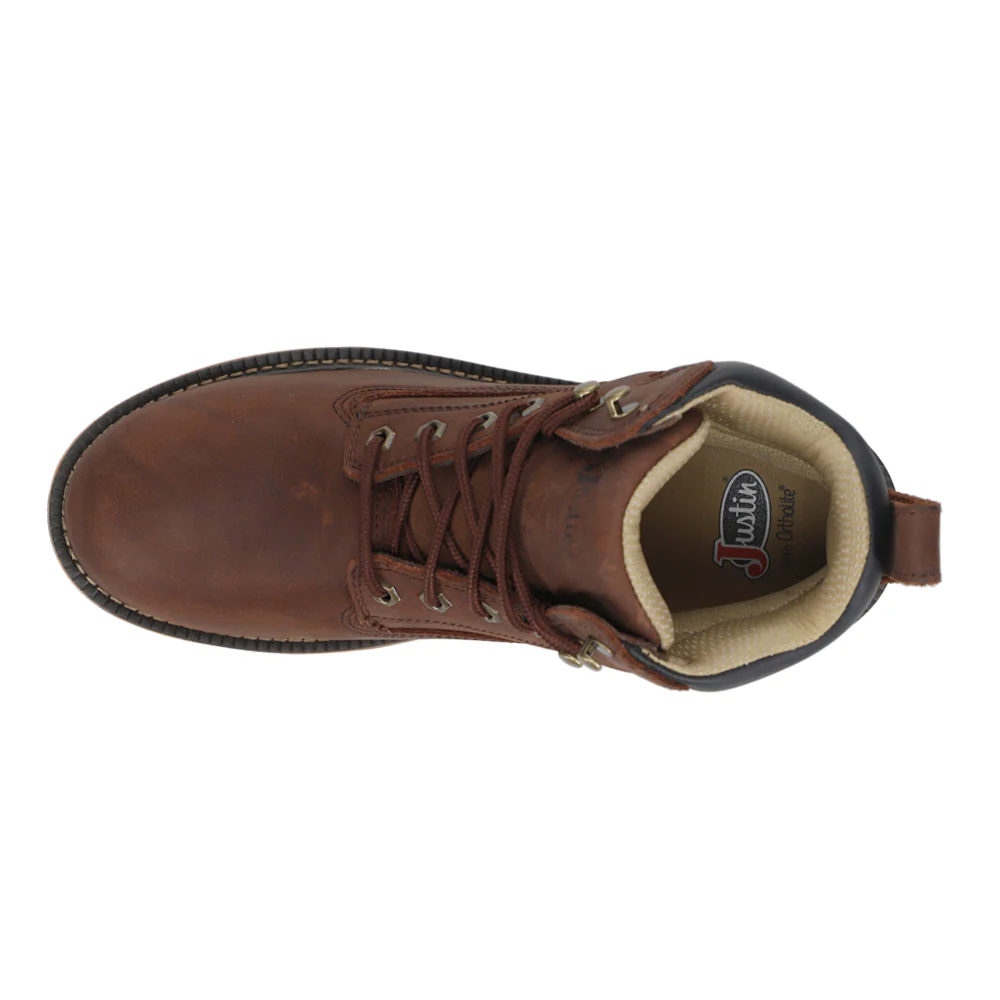 Resistor 6 Inch Waterproof Lace Up Work Boots - Image 4