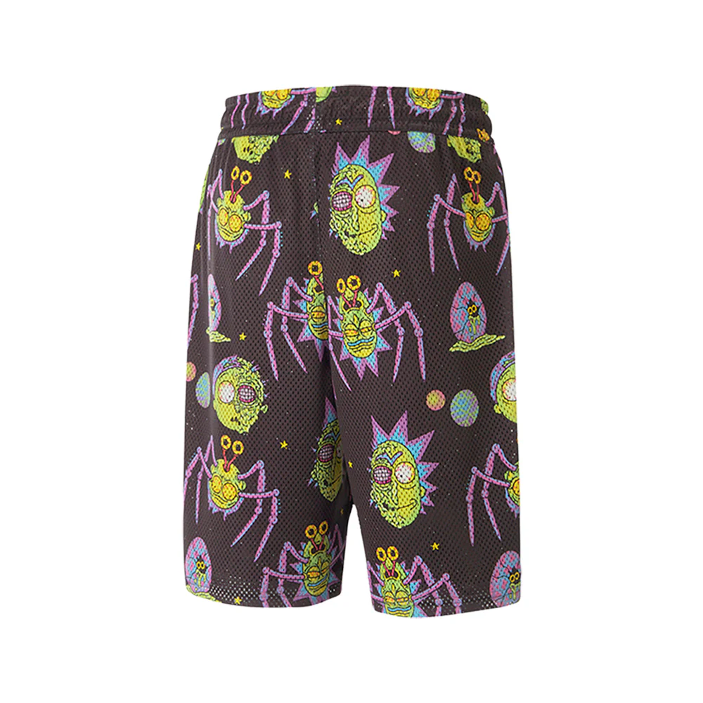 Rick and Morty Graphic Athletic Shorts - Image 2