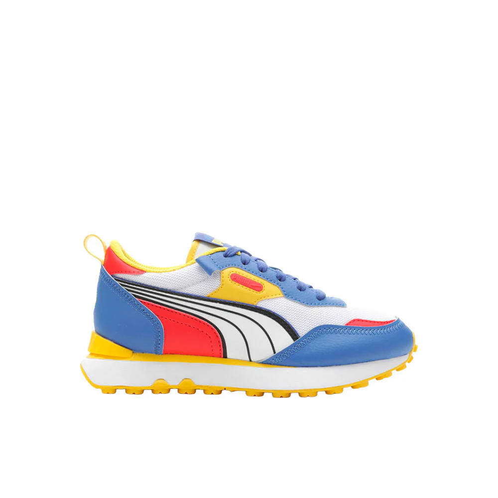 Rider FV Primary Lace Up Sneakers (Big Kid)