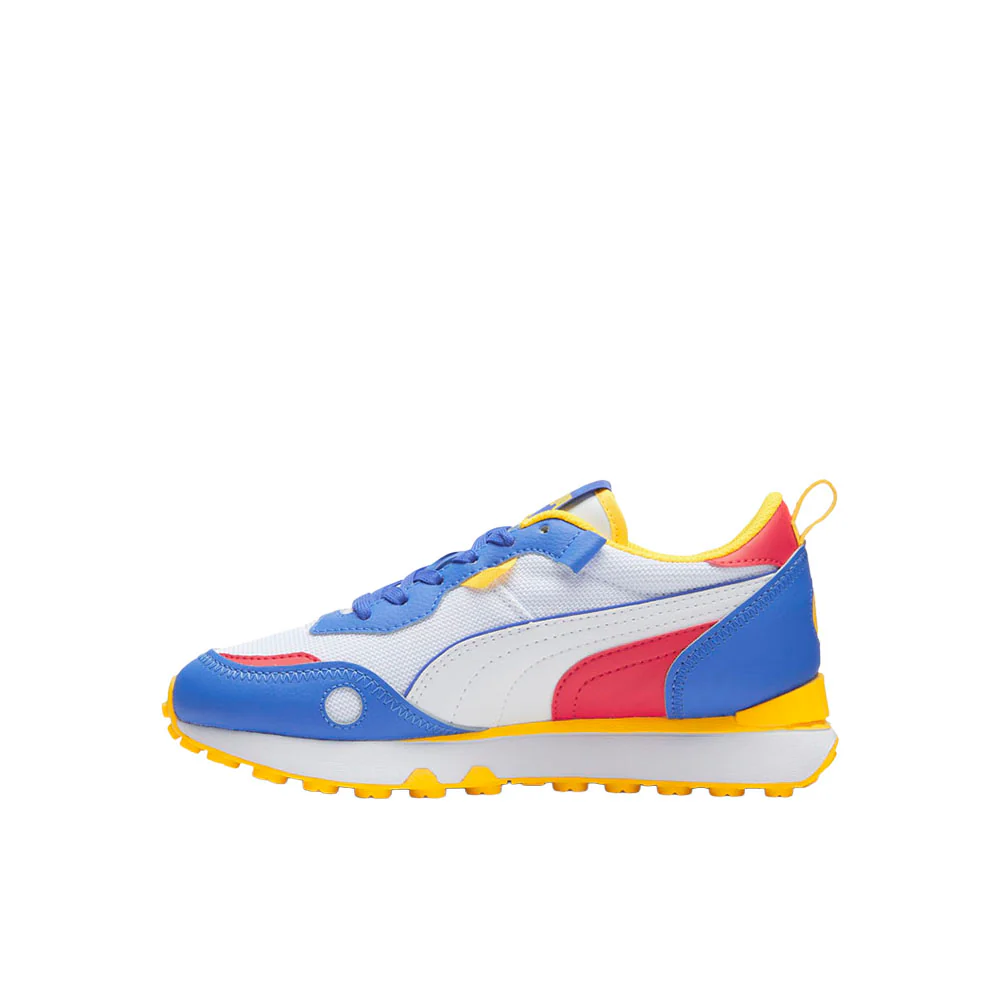 Rider FV Primary Lace Up Sneakers (Big Kid) - Image 3