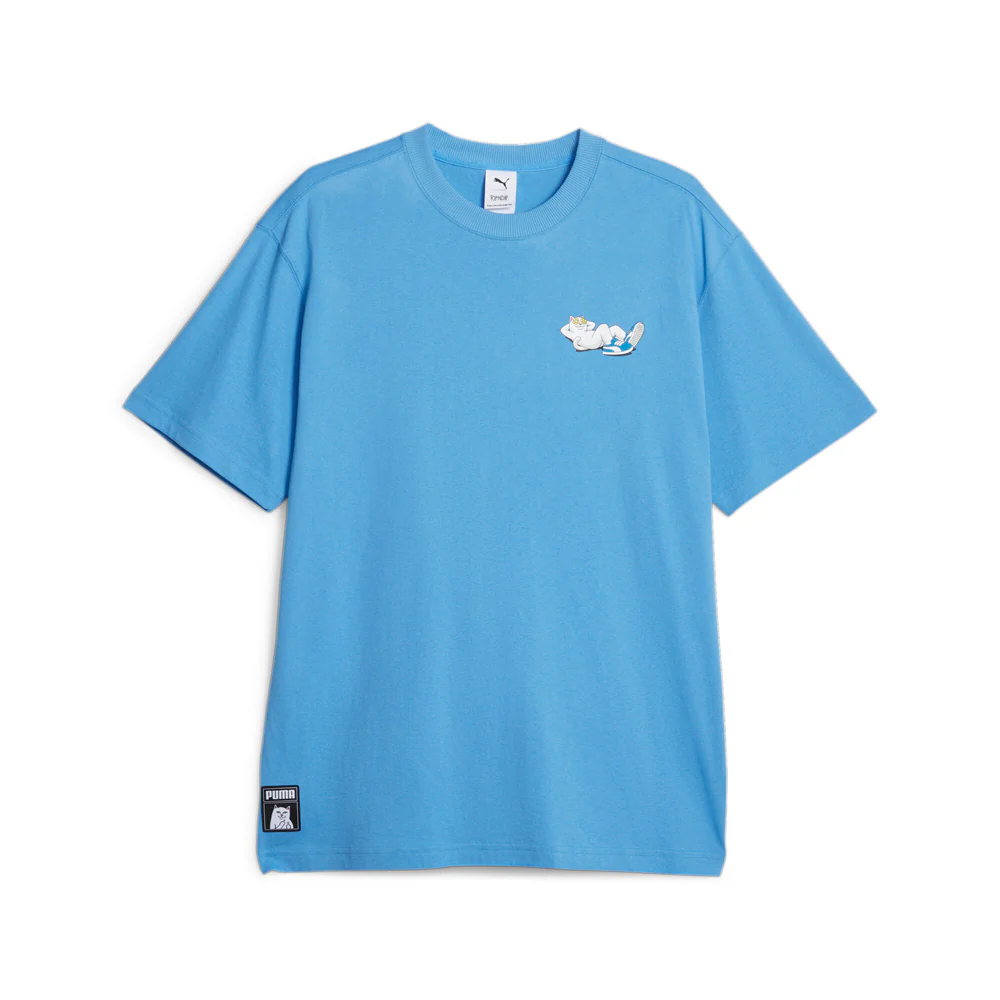 PUMA X RIPNDIP Graphic Crew Neck Short Sleeve T-Shirt
