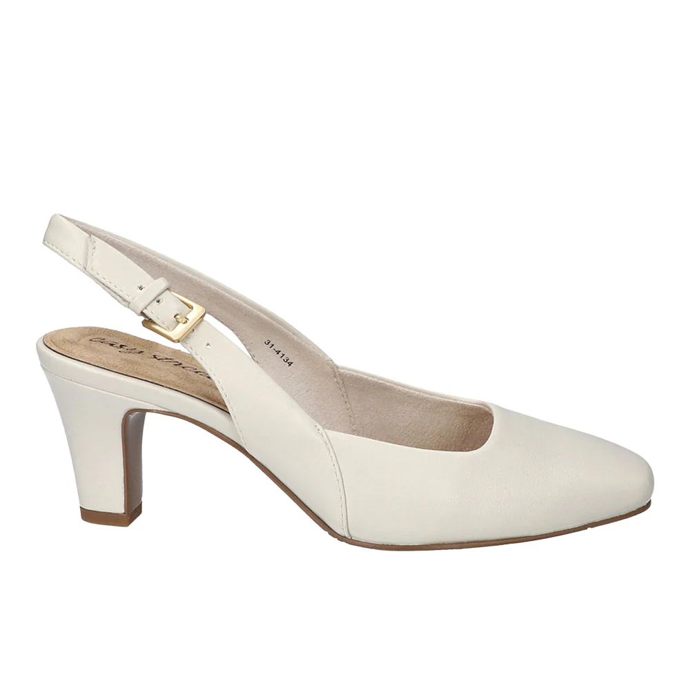 Ritsa Square Toe Slingback Pumps