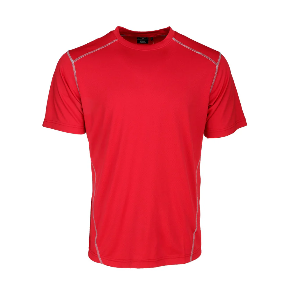 Crew Neck Short Sleeve Athletic T-Shirt