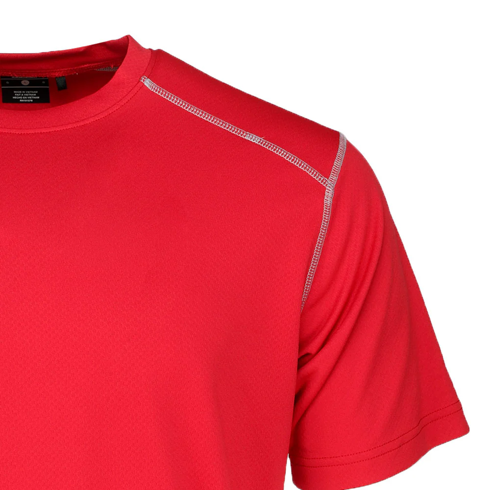 Crew Neck Short Sleeve Athletic T-Shirt - Image 3