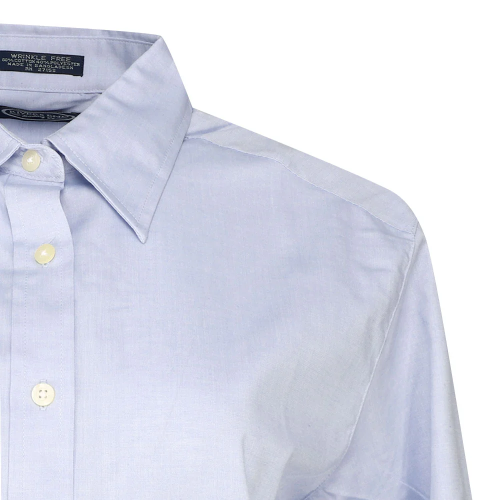 EZCare Pinpoint Long Sleeve Button Up Shirt - Image 3