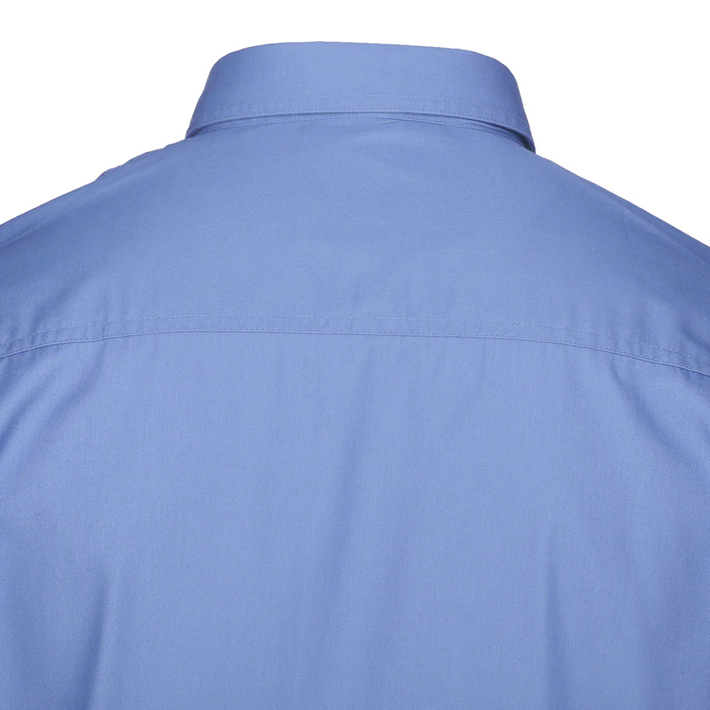 EZCare Woven Collared Short Sleeve Button Up Shirt - Image 5