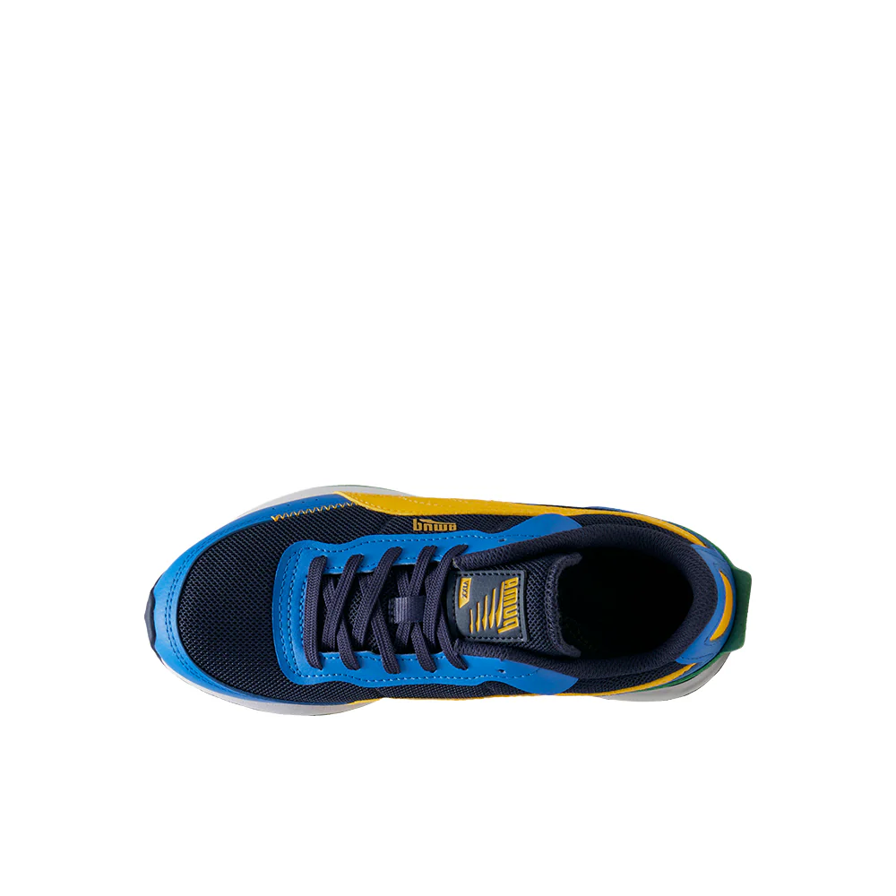 Road Rider Leather Lace Up Sneakers (Big Kid) - Image 4