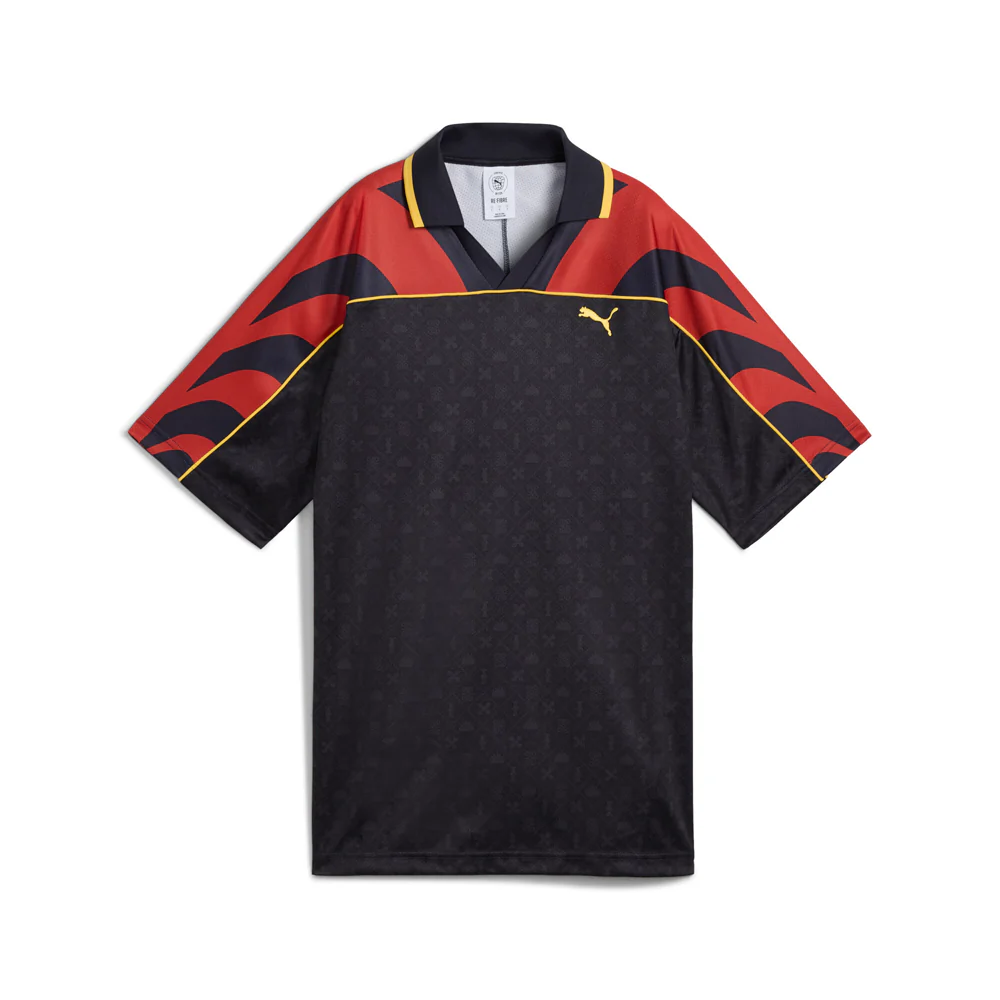 Road To Unity Relaxed Graphic Collared Short Sleeve Soccer Jersey