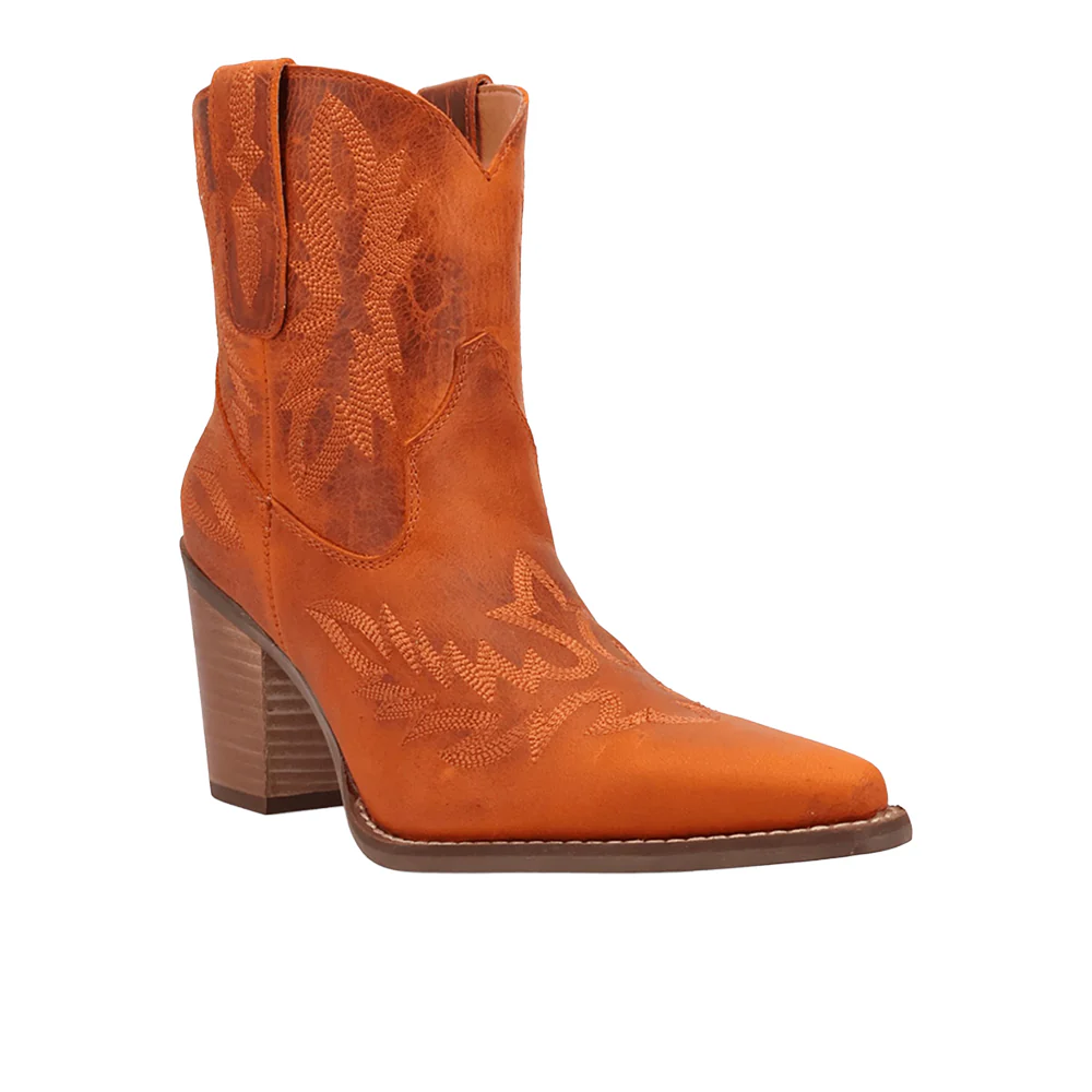 Rocky Top Embroidered Pointed Toe Cowboy Booties - Image 2