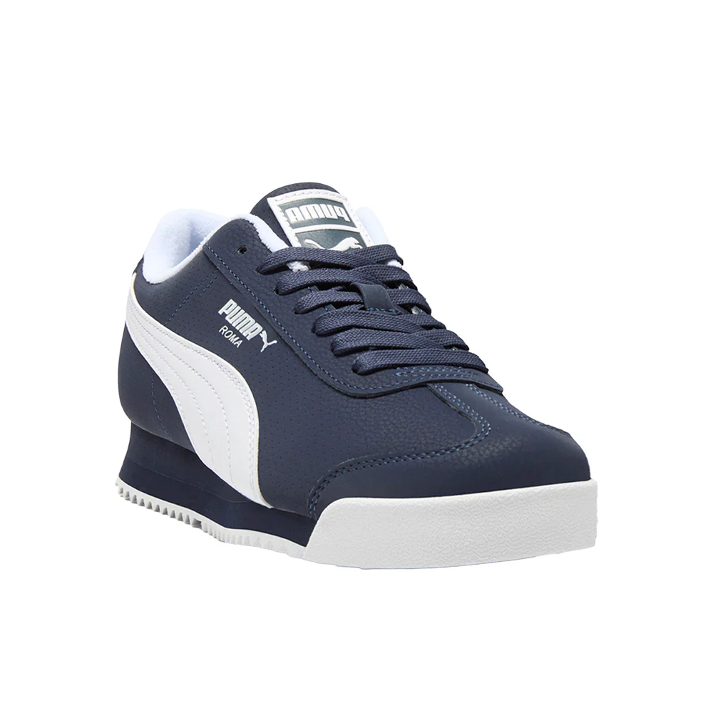 Roma 24 Reversed Lace Up Sneakers (Big Kid) - Image 2