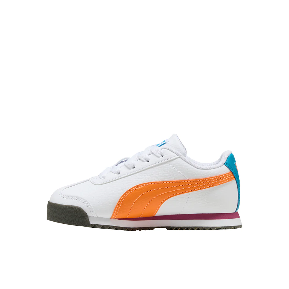 Roma 24 Standard Lace Up Sneakers (Little Kid) - Image 3