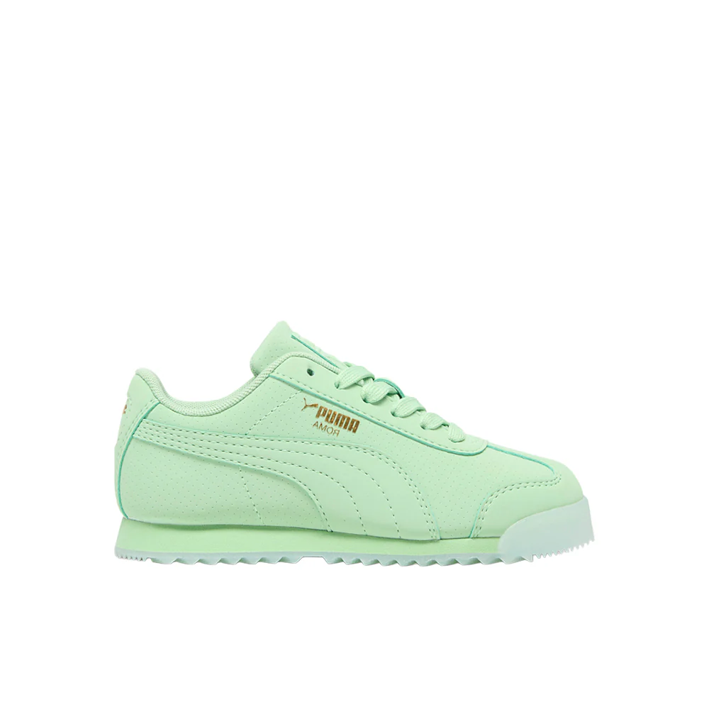 Roma Reversed Mist Lace Up Sneakers (Little Kid)