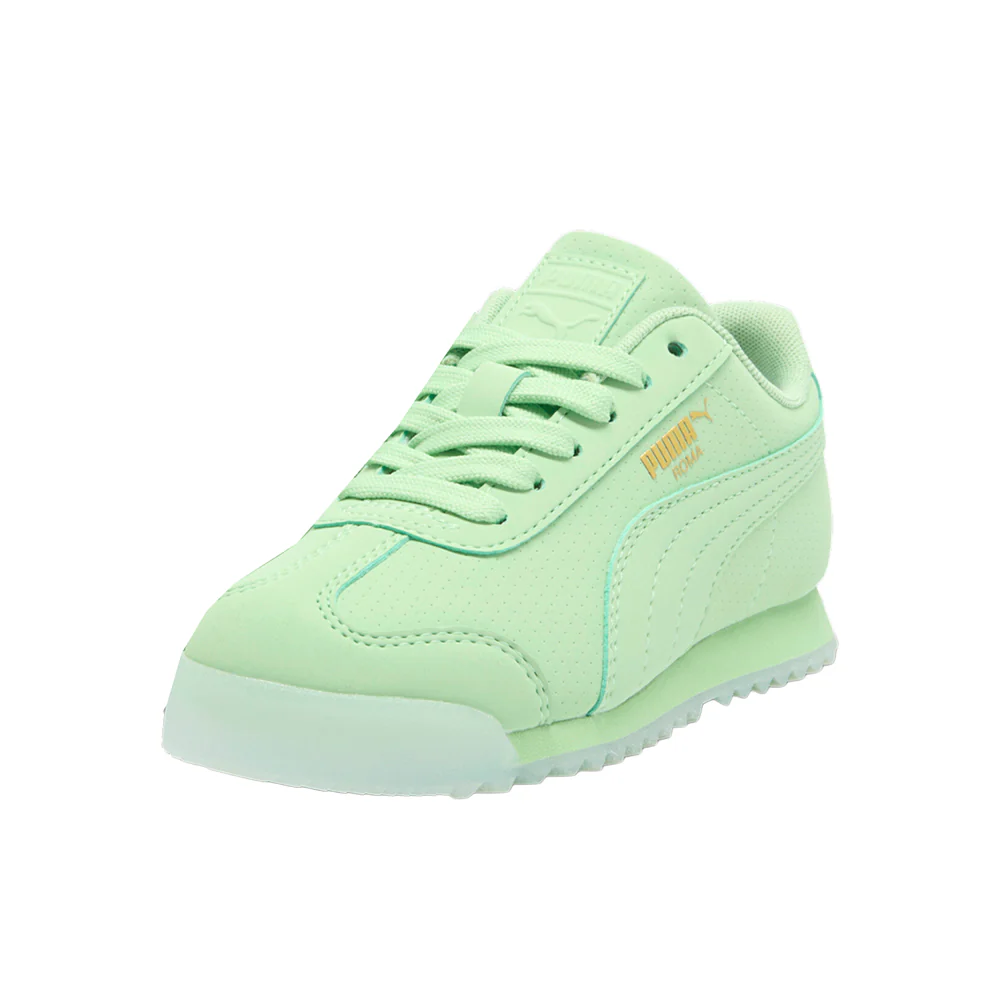 Roma Reversed Mist Lace Up Sneakers (Little Kid) - Image 2