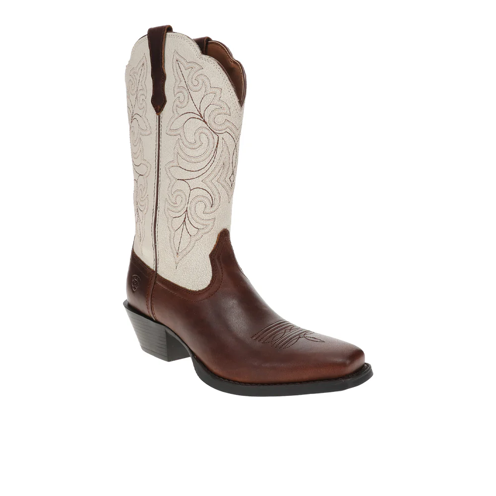 Round Up Square Toe Pull On Cowboy Boots - Image 2