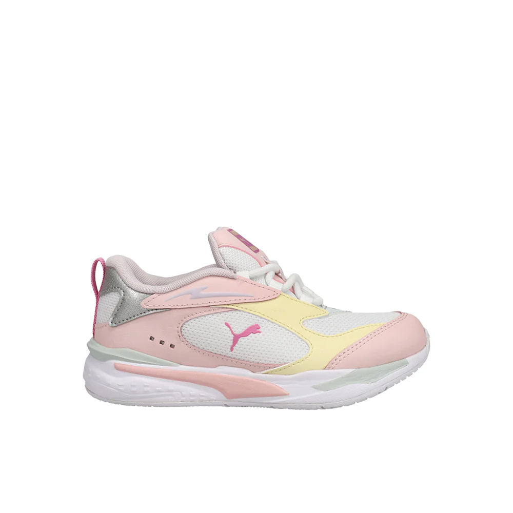 RS-Fast Limits Shiny Lace Up Sneakers (Little Kid)