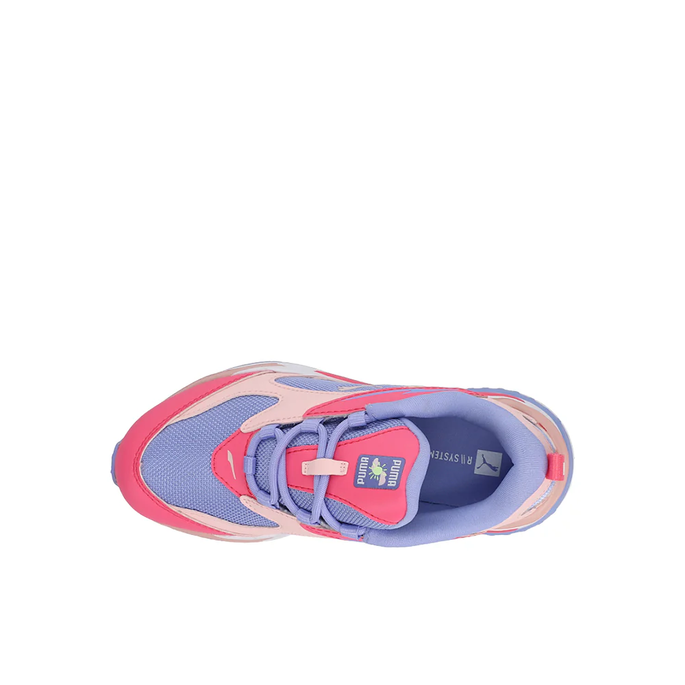 RS-Fast Rainbow Sunset Graphic Lace Up Sneakers (Little Kid) - Image 4