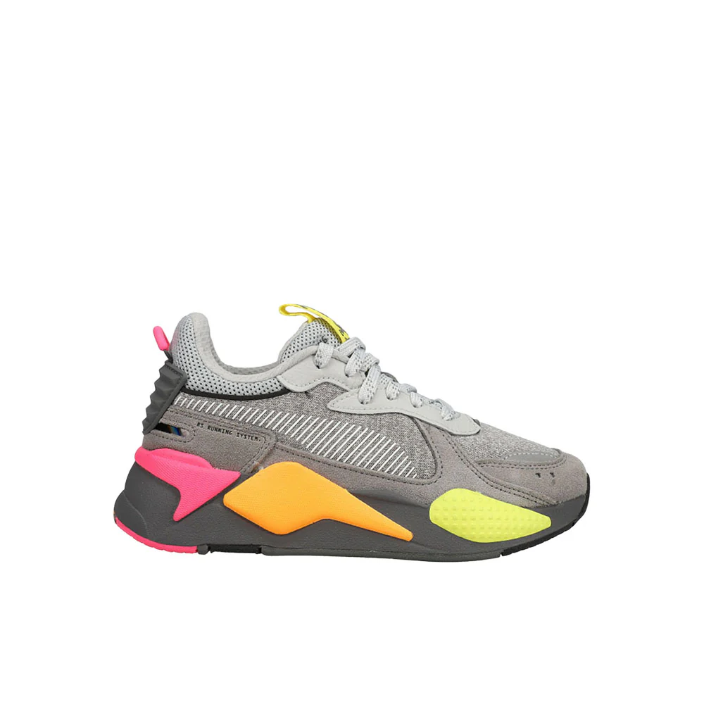 RS X Highlighter Lace Up Sneakers (Big Kid)