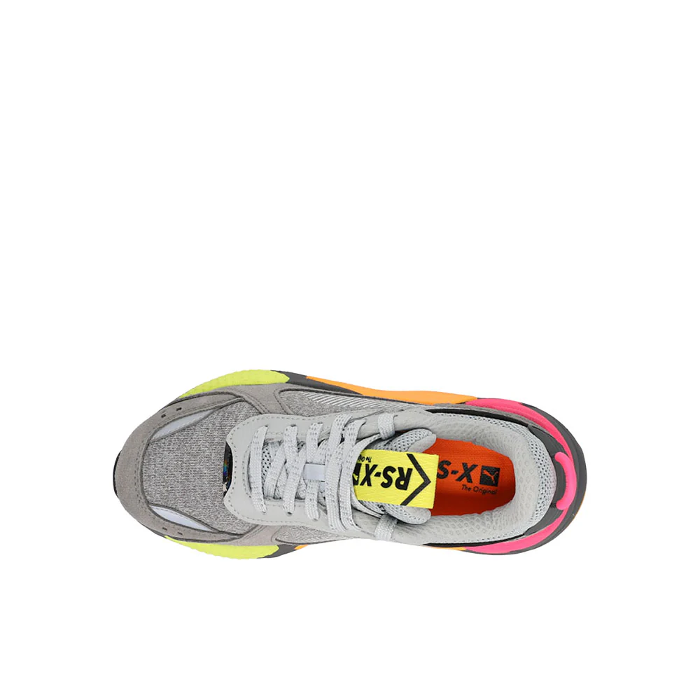 RS X Highlighter Lace Up Sneakers (Big Kid) - Image 4
