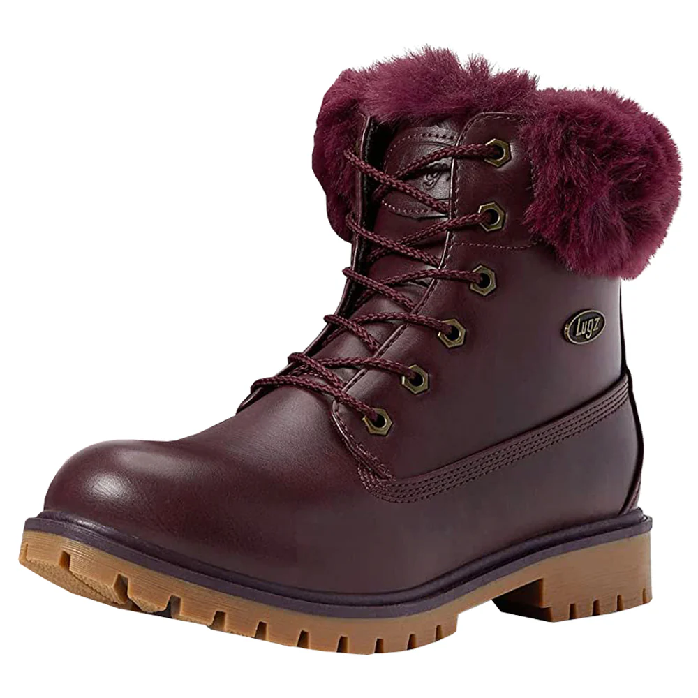Rucker Hi Faux Fur Round Toe Lace Up Boots - Image 2