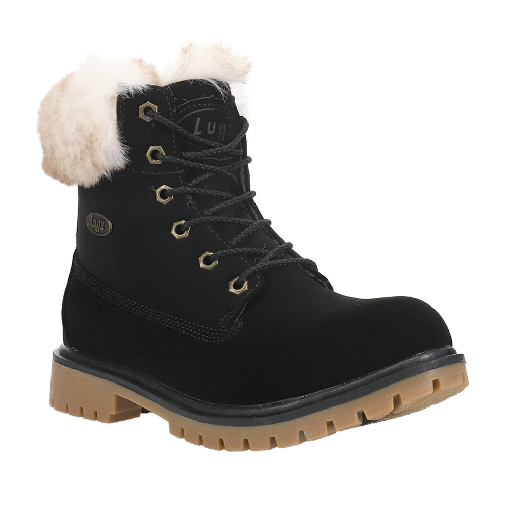 Rucker Hi Faux Fur Round Toe Lace Up Boots - Image 2