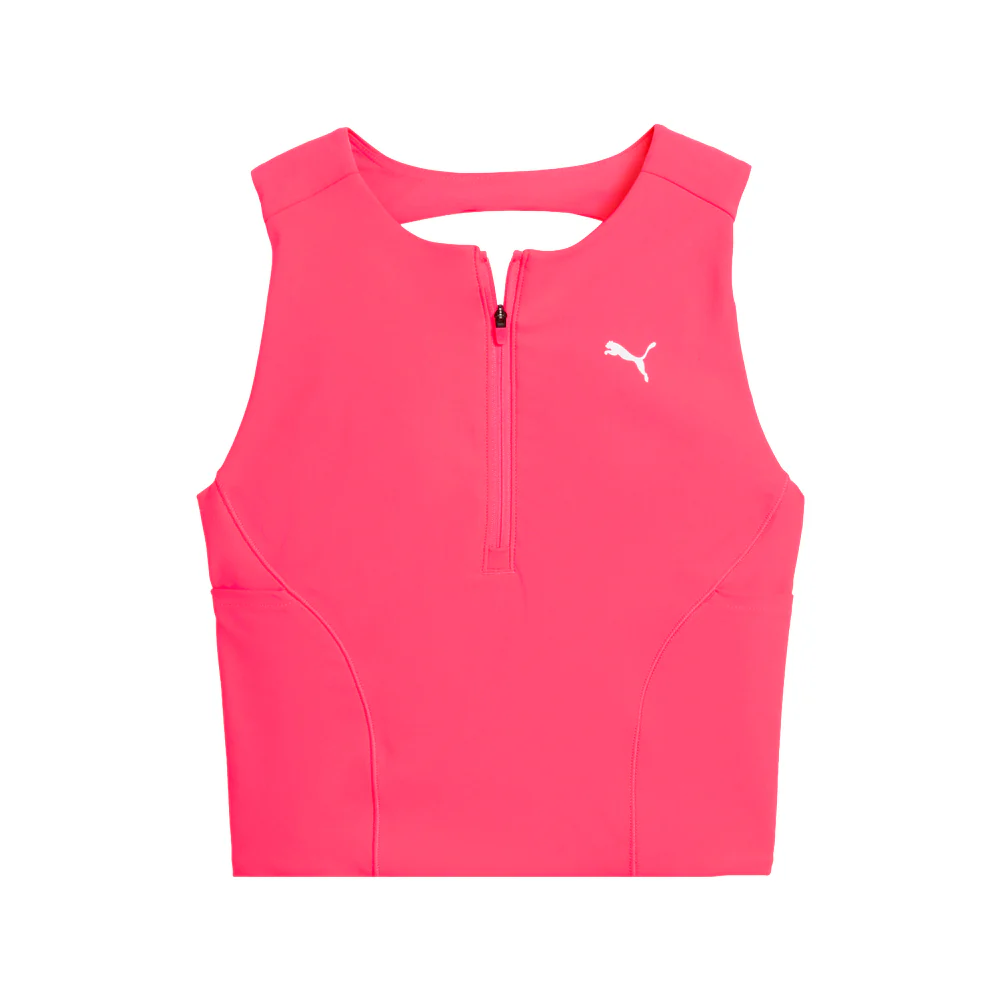 Run Lightstride Cropped Running Crew Neck Tank Top