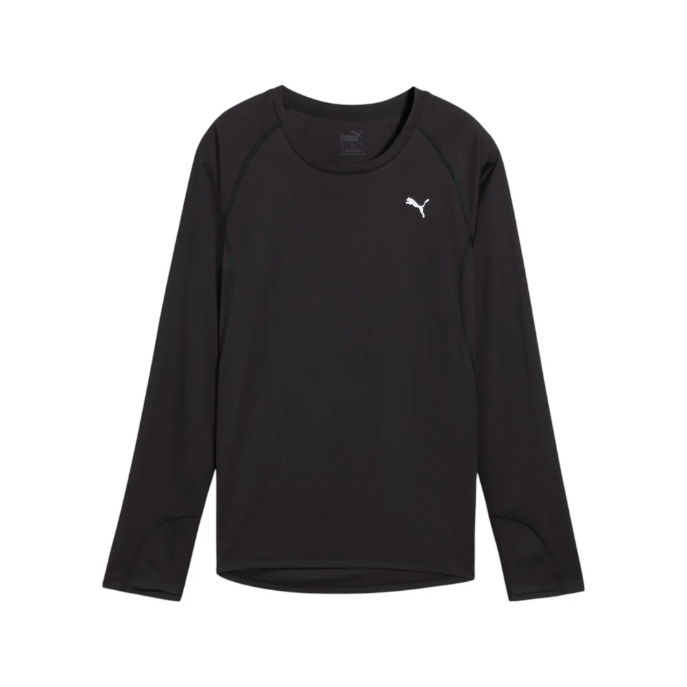 Run Velocity Crew Neck Long Sleeve Athletic T-Shirt