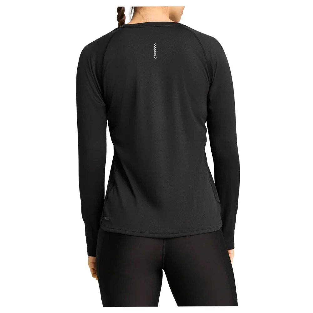 Run Velocity Crew Neck Long Sleeve Athletic T-Shirt - Image 4