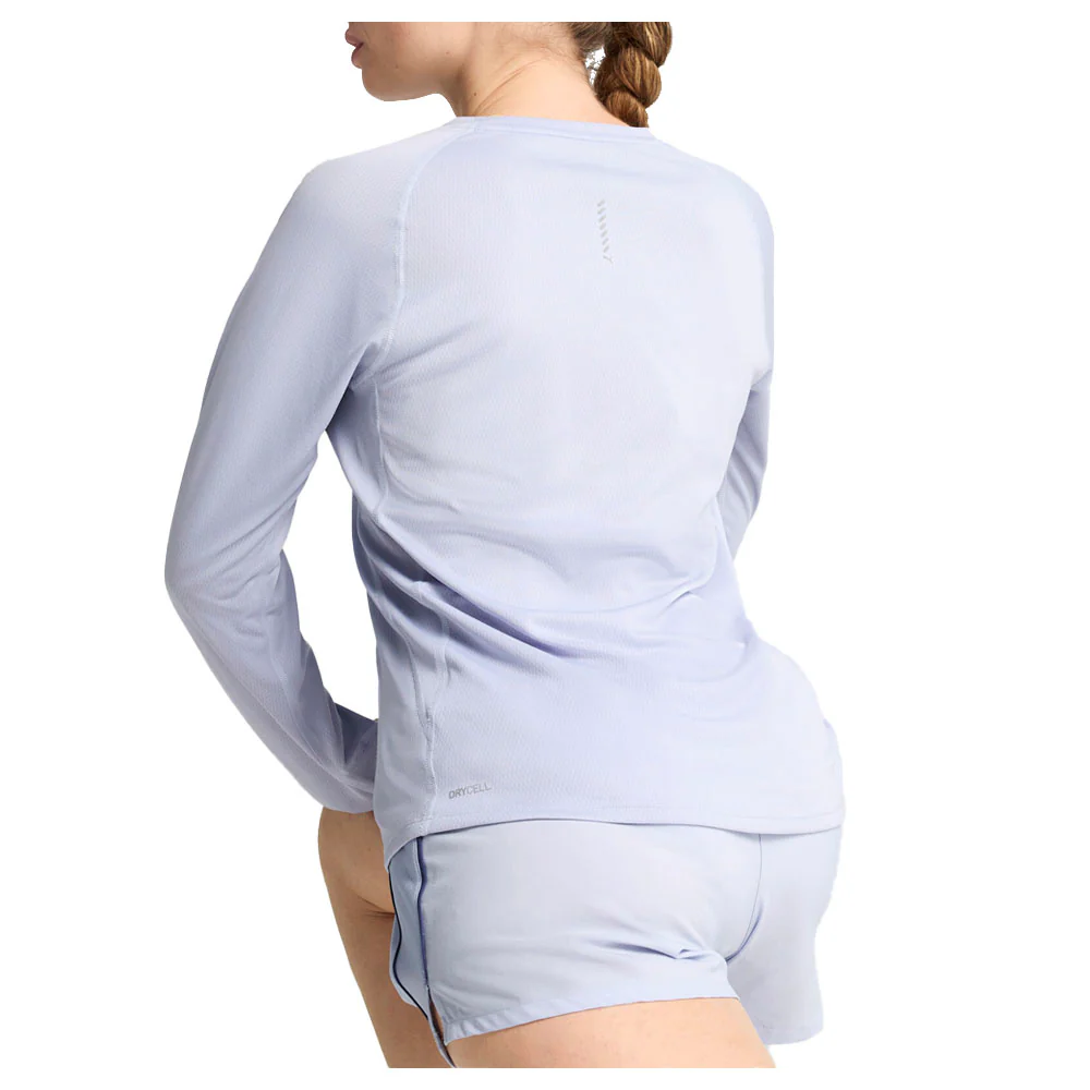 Run Velocity Crew Neck Long Sleeve Athletic T-Shirt - Image 4