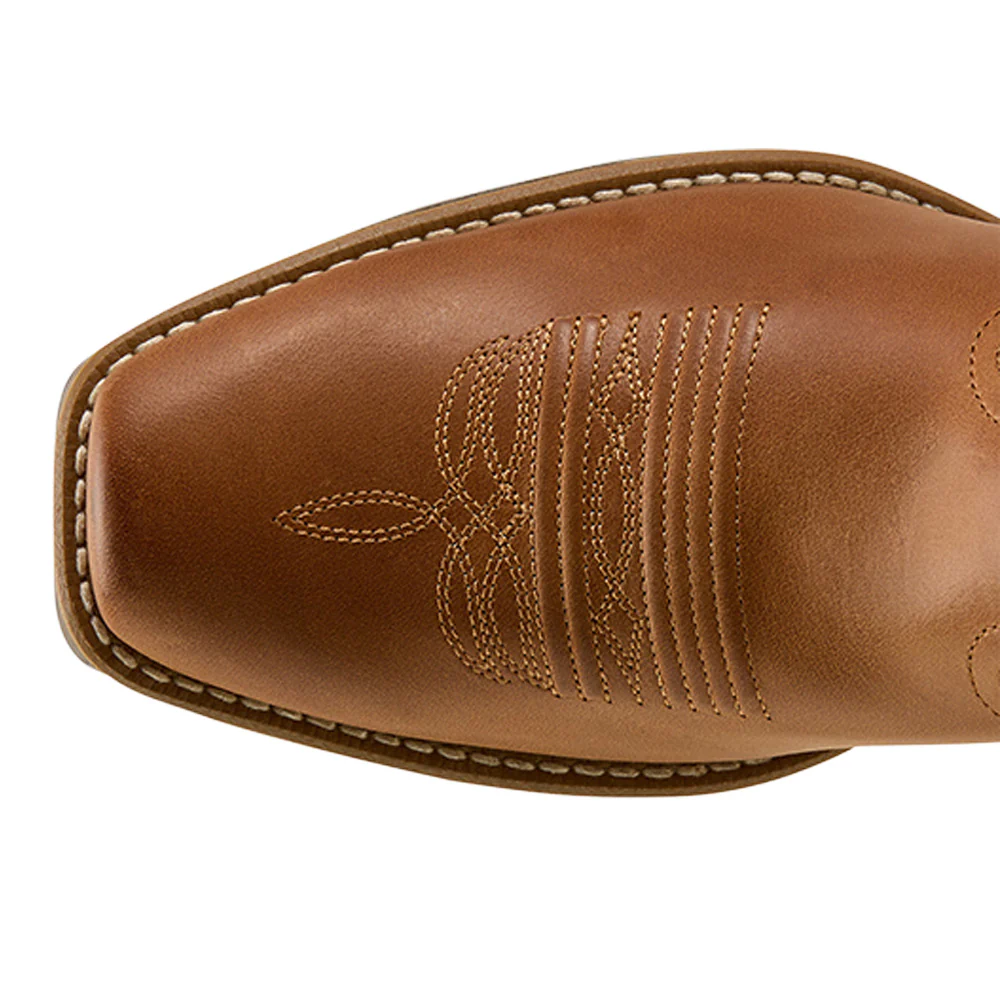 Salina Narrow Square Toe Pull On Cowboy Boots - Image 4