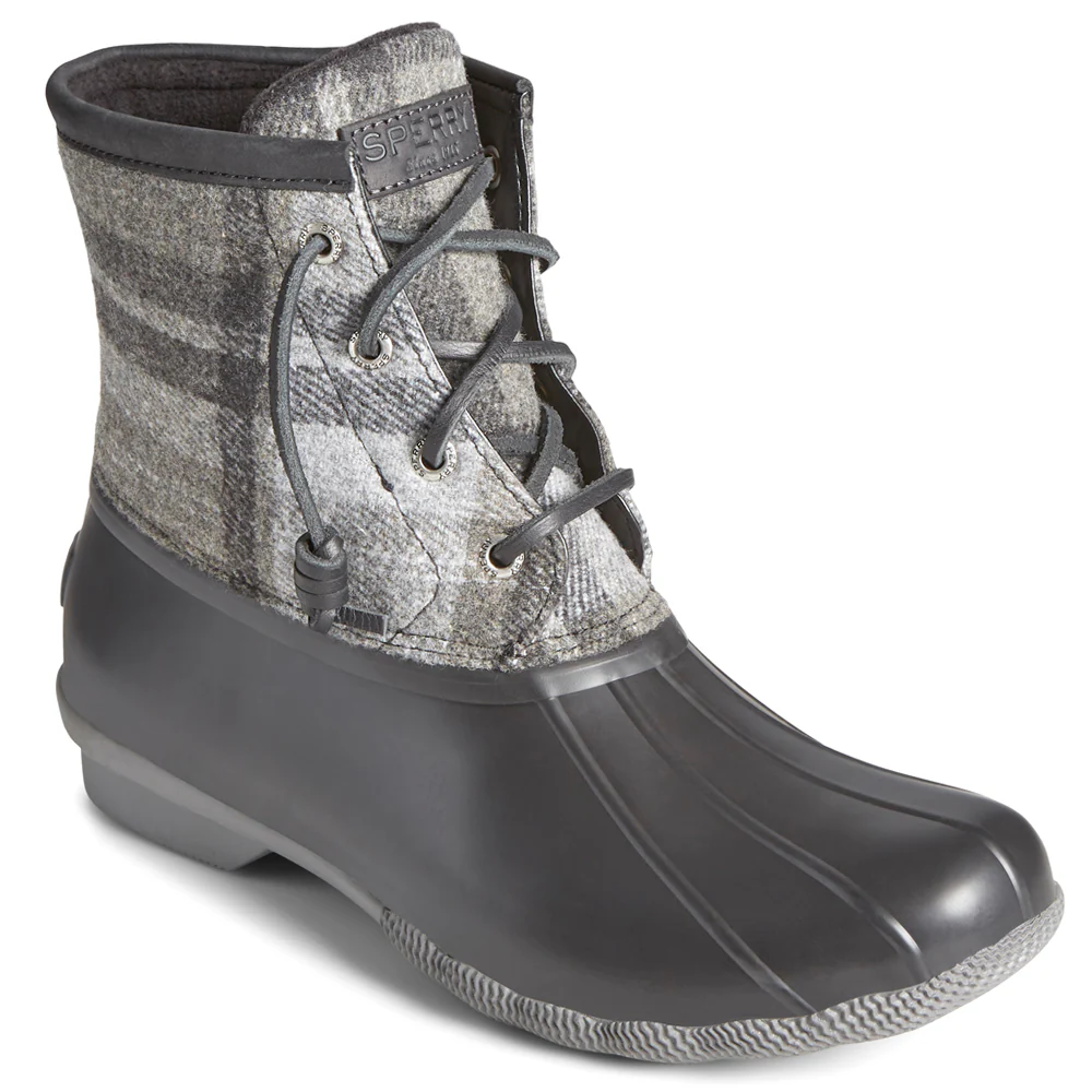 Saltwater Plaid Duck Boots - Image 2