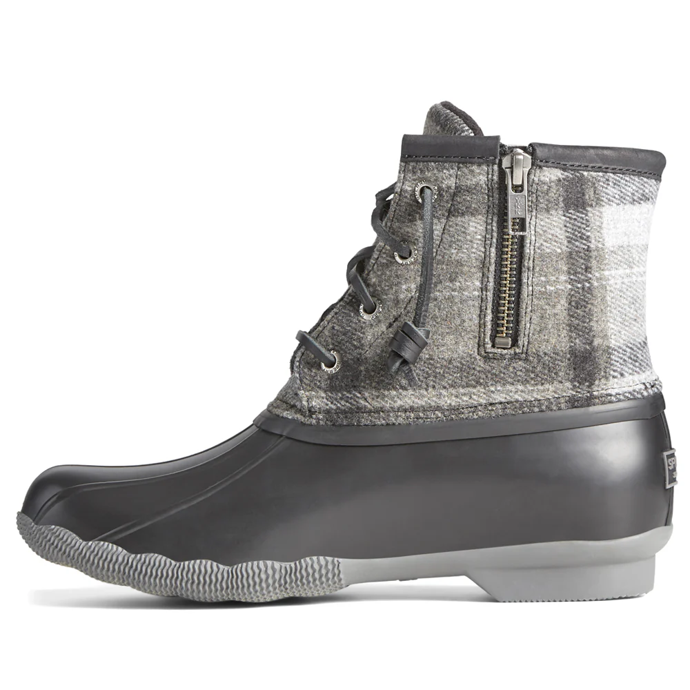 Saltwater Plaid Duck Boots - Image 3