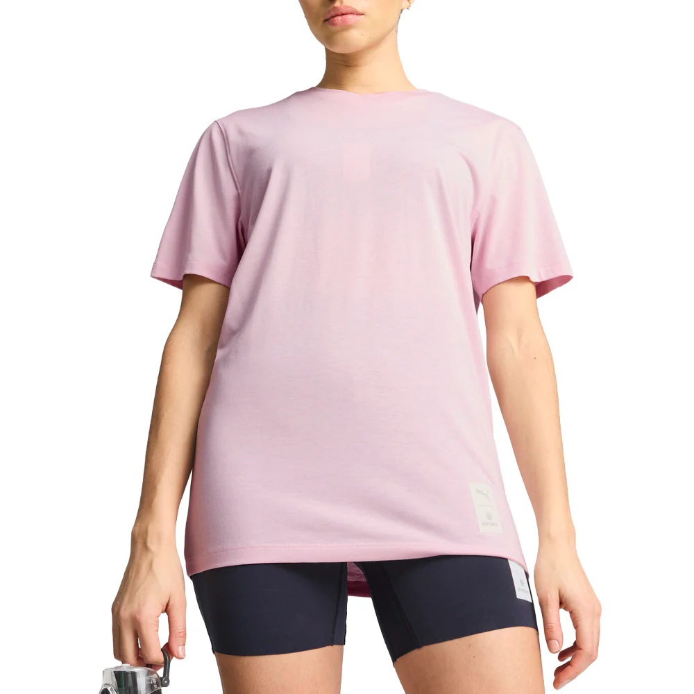 PUMA X SAYSKY Short Sleeve Crew Neck Short Sleeve Athletic T-Shirt - Image 3