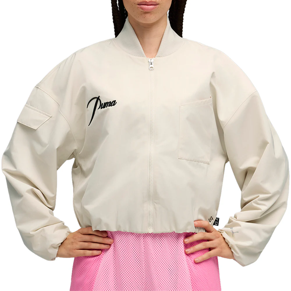 Stewie Timeless Basketball Full Zip Bomber Jacket - Image 3