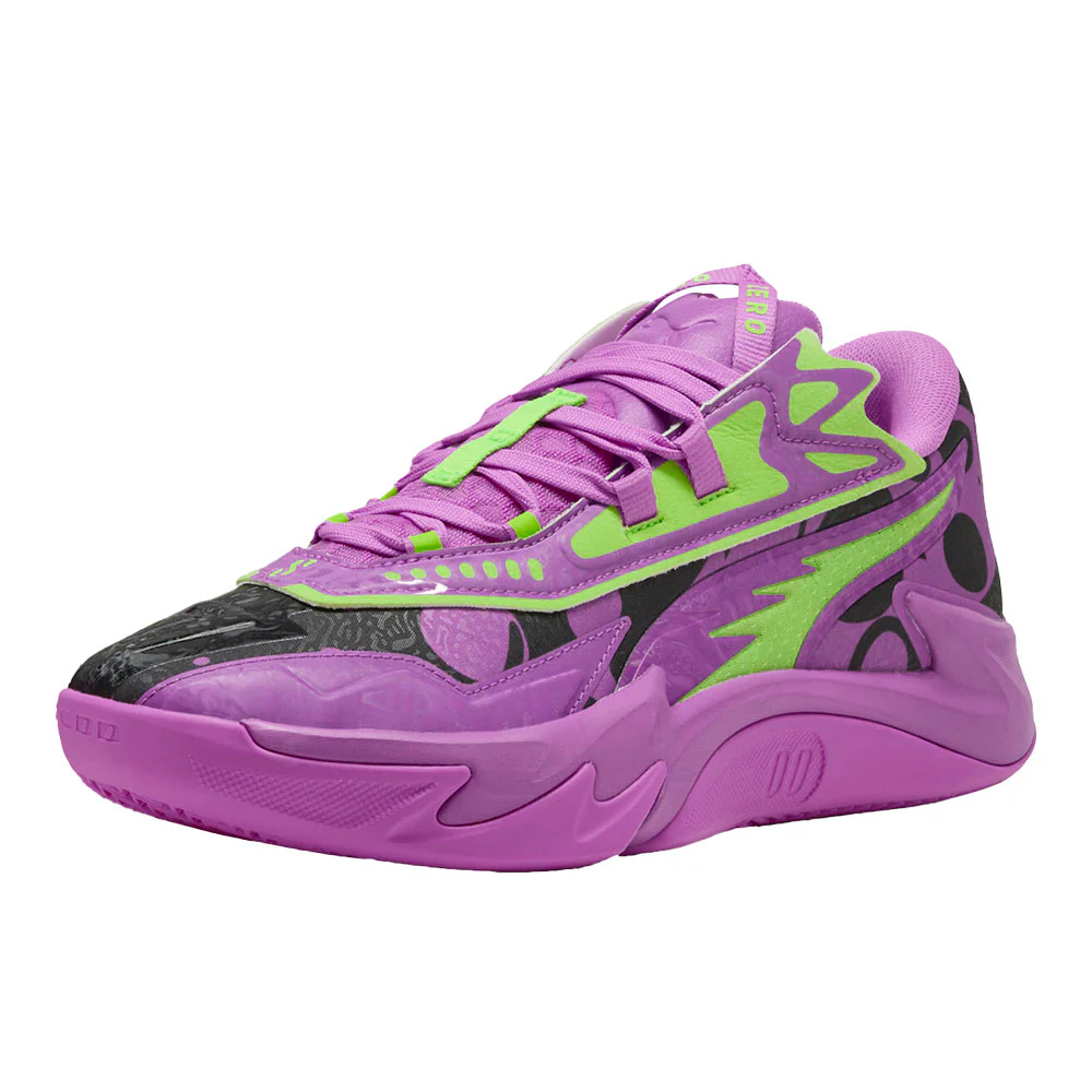 Scoot Zeros II Purple Lab Basketball Shoes - Image 2