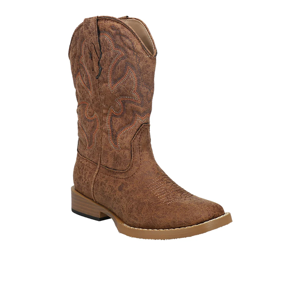 Scout Square Toe Cowboy Boots (Little Kid) - Image 2